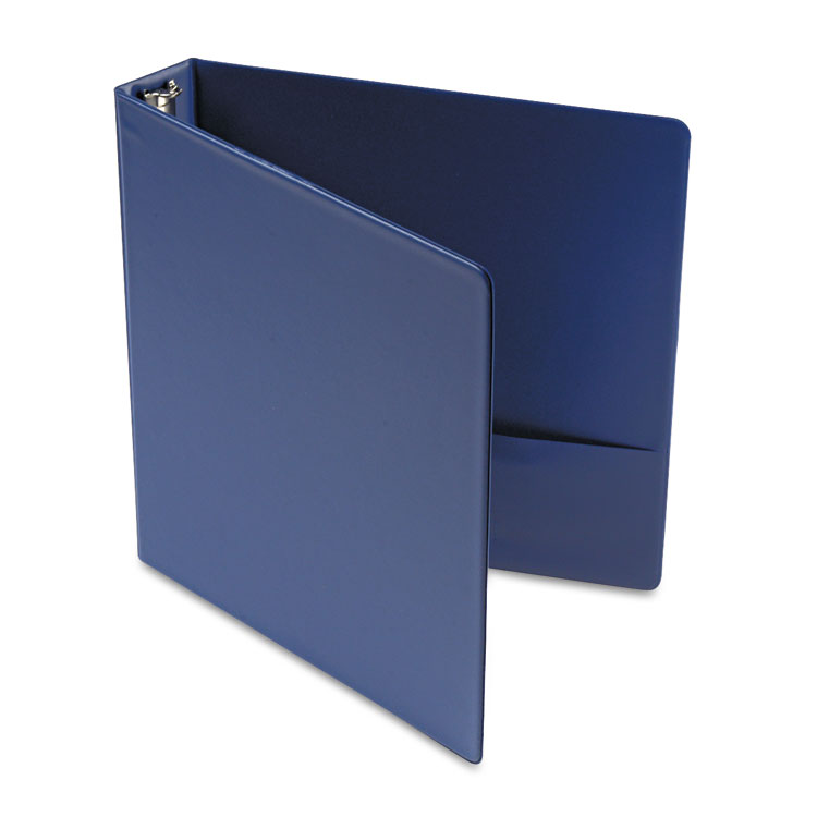 Picture of Economy Non-View Round Ring Binder, 1-1/2" Capacity, Royal Blue