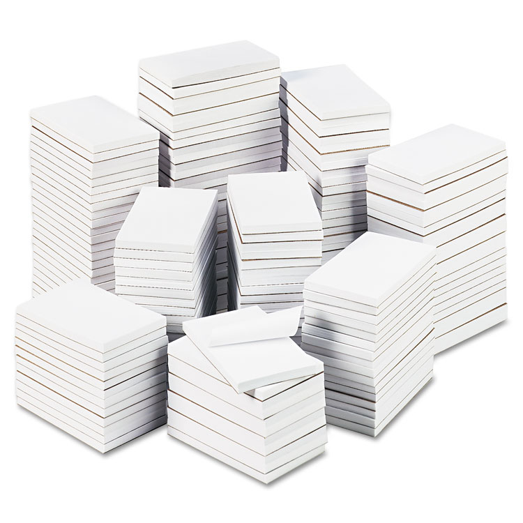 Picture of Bulk Scratch Pads, Unruled, 3 x 5, White, 180 100 Sheet Pads/Carton