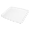 Food Tray, 8.25 x 5.75, White, Foam, (500/Case), Genpak W1002S