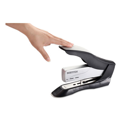 PaperPro Stapler, 1210, High-Capacity, 65 Sheets, Black/Silver