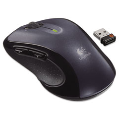 M510 Wireless Mouse, 2.4 GHz Frequency/30 ft Wireless Range, Right Hand Use, Dark Gray