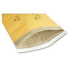 8105002900343 Sealed Air Jiffy Padded Mailer, #2, Macerated Paper Lining, Self-Adhesive, 8.5 x 12, Golden Kraft, 100/Box