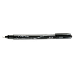 7520016459514 SKILCRAFT Permanent Impression Porous Point Pen, Stick, Medium 0.7 mm, Black Ink, Black Barrel, Dozen