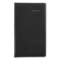 DayMinder Pocket-Sized Monthly Planner, Unruled Blocks, 6 x 3.5, Black Cover, 14-Month: Dec 2025 to Jan 2027