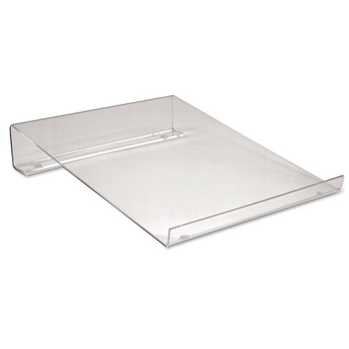 Picture of Large Angled Acrylic Calculator Stand, 9 x 11 x 2, Clear
