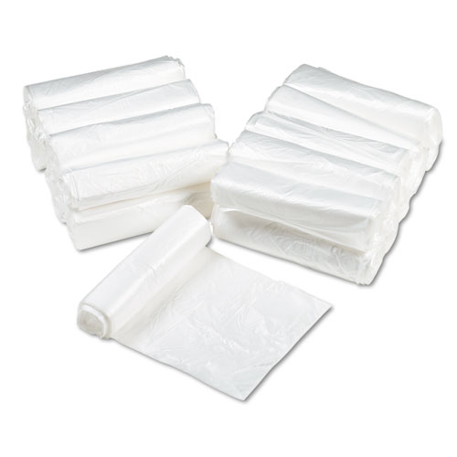 Picture of Can Liners, 33 gal, 11 mic, 33" x 40", Natural, 25 Bags/Roll, 20 Rolls/Carton