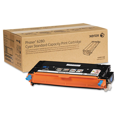 Picture of 106R01388 Toner, 2,200 Page-Yield, Cyan