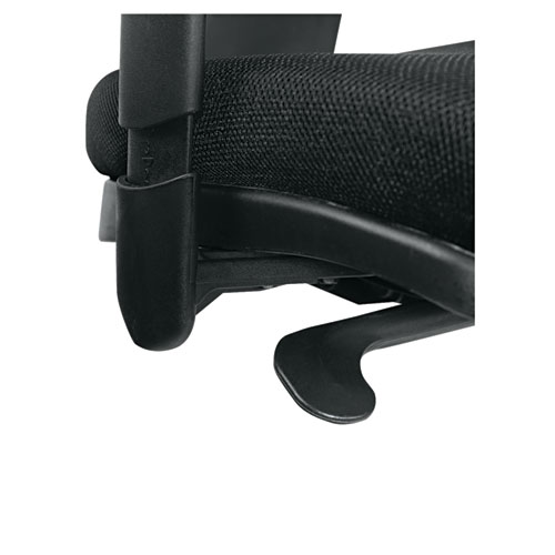 Picture of Alera Epoch Series Fabric Mesh Multifunction Chair, Supports Up to 275 lb, 17.63" to 22.44" Seat Height, Black