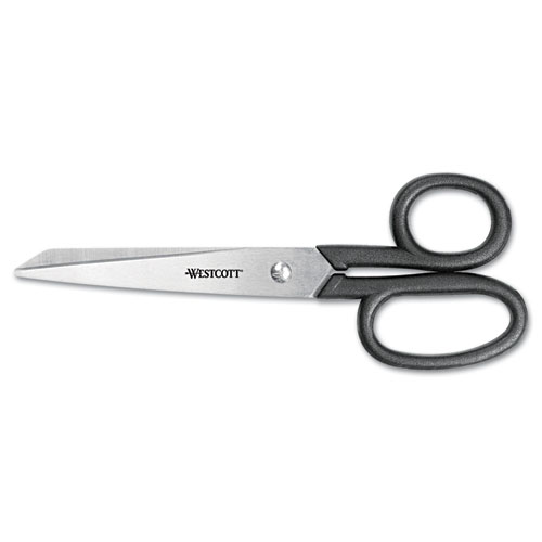 Picture of Kleencut Stainless Steel Shears, 7" Long, 3.31" Cut Length, Black Straight Handle