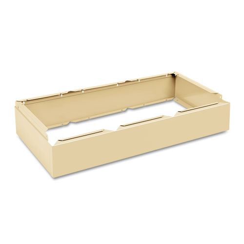 Picture of Three Wide Closed Locker Base, 36w x 18d x 6h, Sand