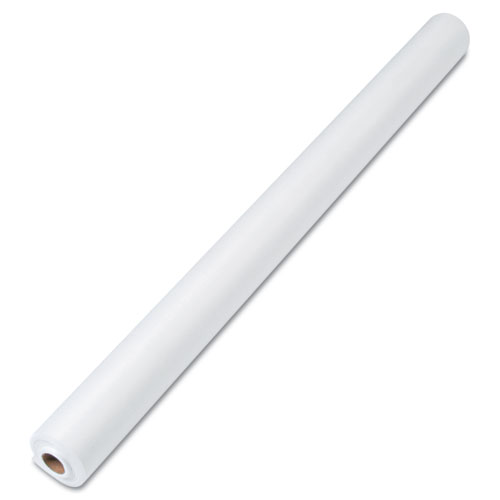 Picture of Linen-Soft Non-Woven Polyester Banquet Roll, Cut-To-Fit, 40" x 50 ft, White