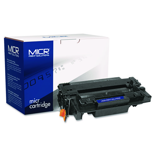 Picture of Compatible CE255A(M) (55AM) MICR Toner, 6,000 Page-Yield, Black