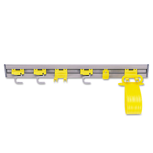 Picture of Closet Organizer/Tool Holder, 34w x 3.25d x 4.25h, Gray