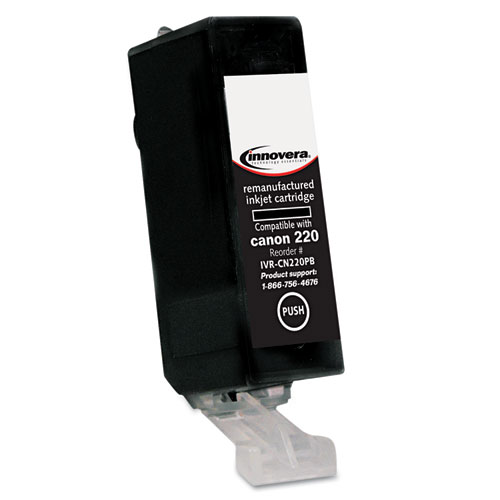 Picture of Remanufactured Black Ink, Replacement for PGI-220 (2945B001), 324 Page-Yield