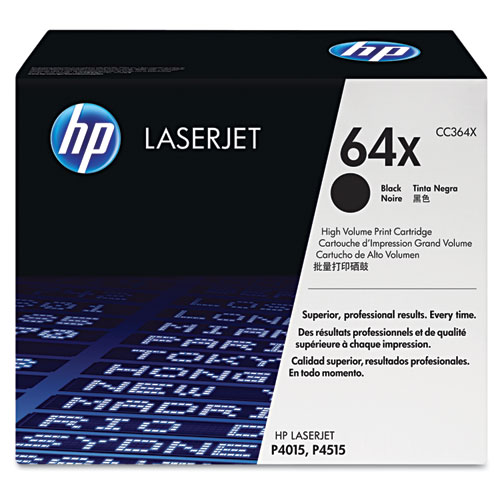 HP+64x%2C+%28cc364x%29+High-Yield+Black+Original+Laserjet+Toner+Cartridge