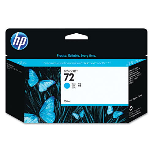 HP+72%2C+%28c9371a%29+Cyan+Original+Ink+Cartridge