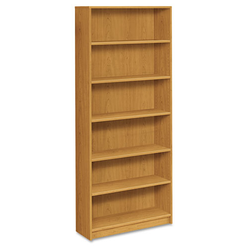 Picture of 1870 Series Bookcase, Six-Shelf, 36w x 11.5d x 84h, Harvest