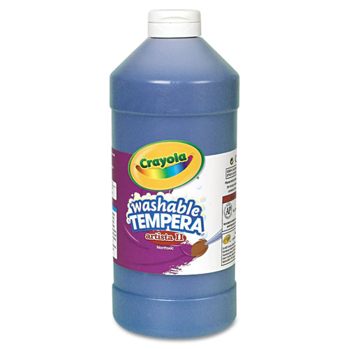 Picture of Artista II Washable Tempera Paint, Blue, 32 oz Bottle