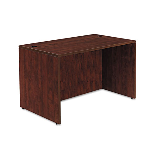 Picture of Alera Valencia Series Straight Front Desk Shell, 47.25" x 29.5" x 29.63", Mahogany