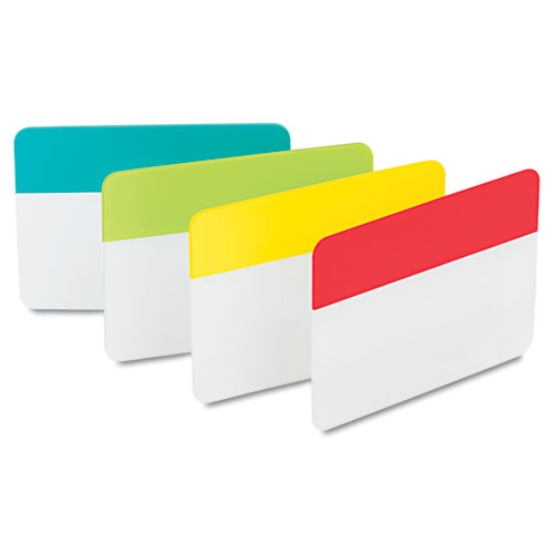 Picture of Solid Color Tabs, 1/5-Cut, Assorted Colors, 2" Wide, 24/Pack