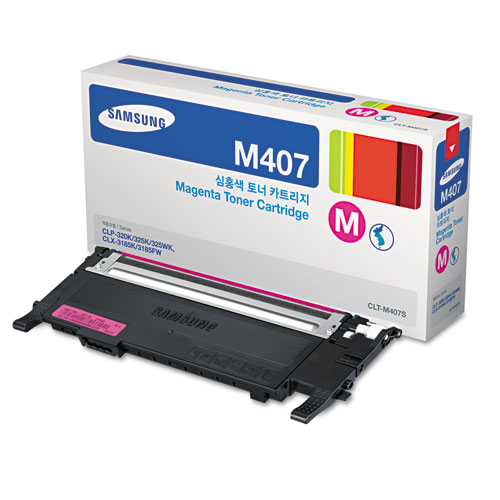 Picture of CLT-M407S Toner, 1,000 Page-Yield, Magenta