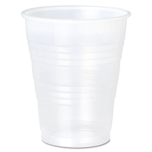 Picture of High-Impact Polystyrene Cold Cups, Perfect Pak, 10 oz, Translucent, 500/Carton
