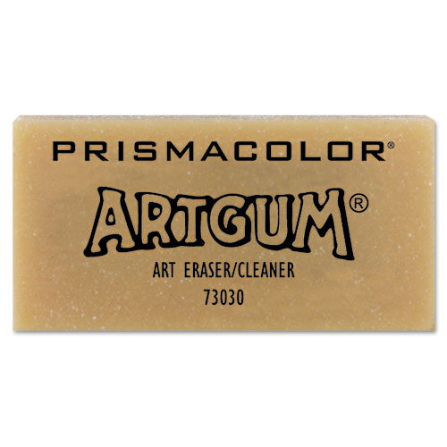 Artgum+Eraser%2C+For+Pencil+Marks%2C+Rectangular+Block%2C+Large%2C+Off+White%2C+Dozen