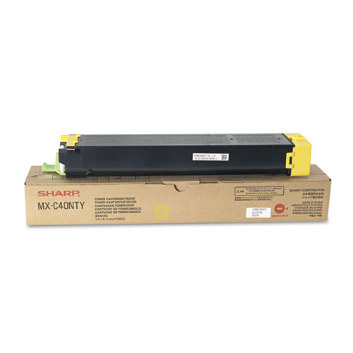 Picture of MXC40NTY Toner, 10,000 Page-Yield, Yellow