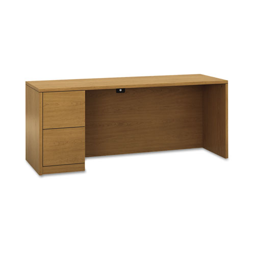 Picture of 10500 Series Full-Height Left Pedestal Credenza, 72w x 24d x 29.5h, Harvest