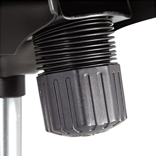 Picture of Alera Neratoli High-Back Slim Profile Chair, Faux Leather, 275 lb Cap, 17.32" to 21.25" Seat Height, White Seat/Back, Chrome