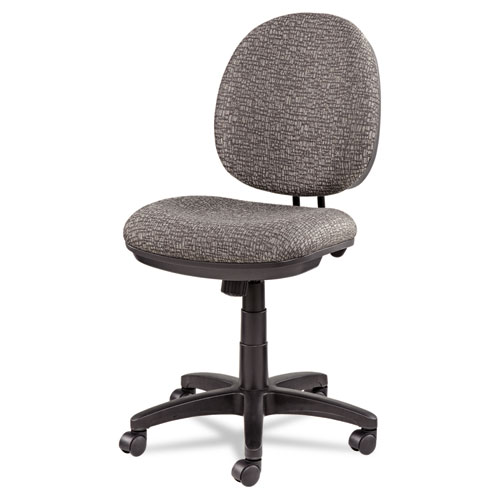 Picture of Alera Interval Series Swivel/Tilt Task Chair, Supports 275 lb, 18.11" to 23.22" Seat, Graphite Gray Seat/Back, Black Base