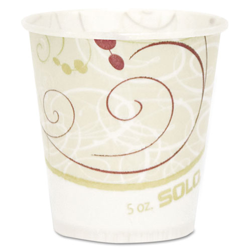 Picture of Symphony Design Paper Water Cups, ProPlanet Seal, 5 oz, 100/Bag, 30 Bags/Carton