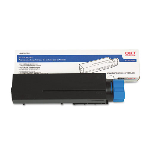 Picture of 44574901 Toner, 10,000 Page-Yield, Black