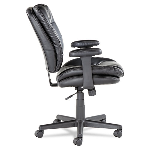 Picture of Executive Swivel/Tilt Chair, Supports Up to 250 lb, 16.93" to 20.67" Seat Height, Black