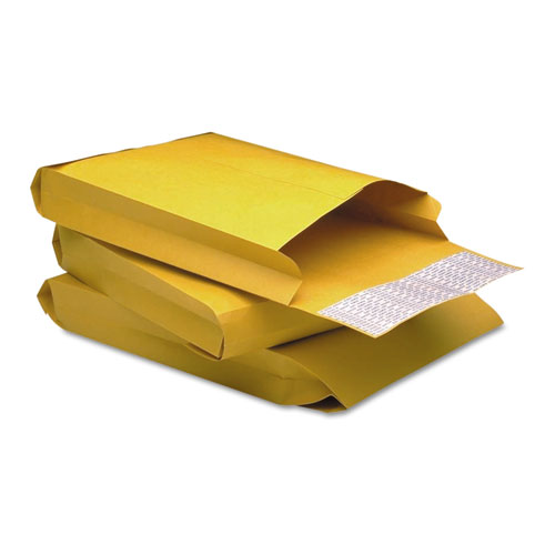 Picture of Redi-Strip Kraft Expansion Envelope, #10 1/2, Square Flap, Redi-Strip Adhesive Closure, 9 x 12, Brown Kraft, 25/Pack