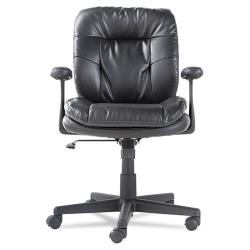 Picture of Executive Swivel/Tilt Chair, Supports Up to 250 lb, 16.93" to 20.67" Seat Height, Black