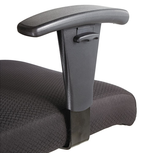 Picture of Big/Tall Swivel/Tilt Mid-Back Chair, Supports Up to 450 lb, 19.29" to 23.22" Seat Height, Black