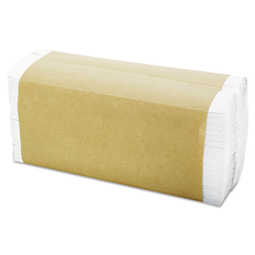 Picture of C-Fold Towels, 1-Ply, 11 x 10.13, White, 198/Pack, 12 Packs/Carton