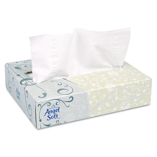 Picture of Facial Tissue, 2-Ply, White, 50 Sheets/Box, 60 Boxes/Carton