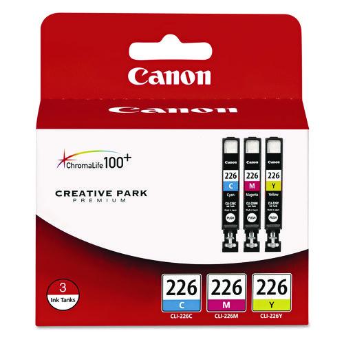 Picture of 4547B005 (CLI-226) Ink, Cyan/Magenta/Yellow, 3/Pack