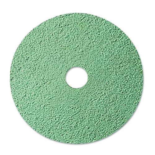 Picture of Ultra High-Speed Floor Burnishing Pads 3100, 20" Diameter, Aqua, 5/Carton