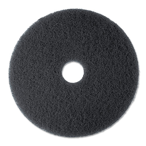 Picture of Low-Speed High Productivity Floor Pads 7300, 13" Diameter, Black, 5/Carton