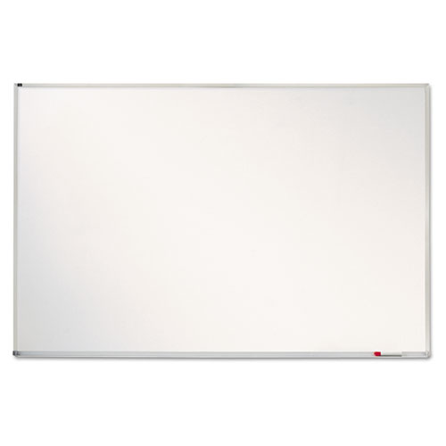 Porcelain+Magnetic+Whiteboard%2C+72+x+48%2C+White+Surface%2C+Silver+Aluminum+Frame