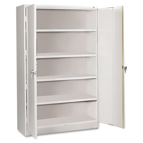 Picture of Assembled Jumbo Steel Storage Cabinet, 48w x 24d x 78h, Light Gray