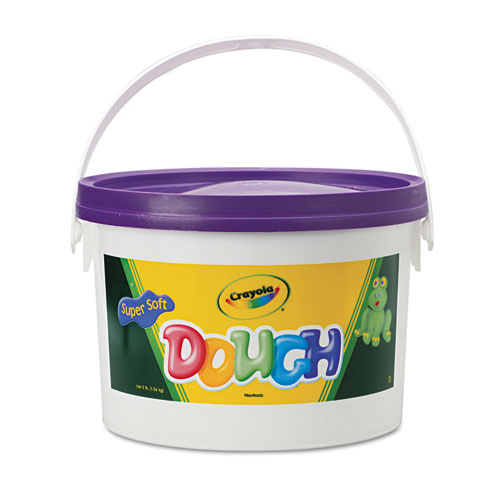 Picture of Modeling Dough Bucket, 3 lbs, Violet