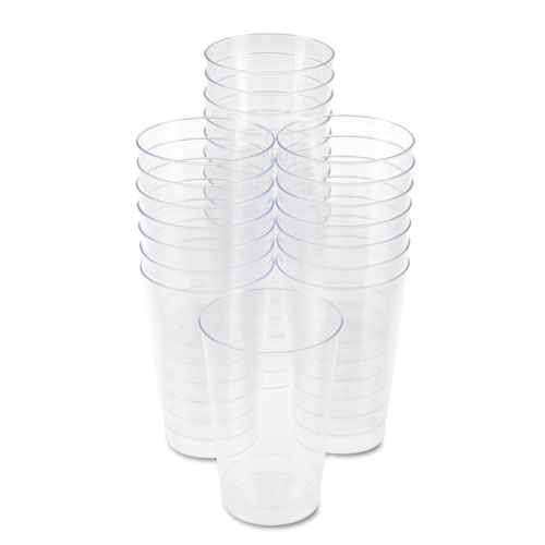 Picture of Comet Plastic Tumblers, Clear, 12 oz, 500/Carton