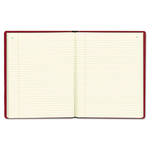 Picture of National Brand Red Vinyl Series Journal, 1-Subject, Medium/College Rule, Red Cover, (300) 10 x 7.75 Sheets