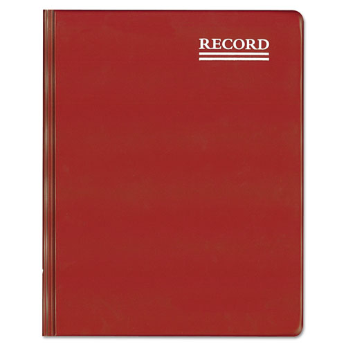Picture of National Brand Red Vinyl Series Journal, 1-Subject, Medium/College Rule, Red Cover, (300) 10 x 7.75 Sheets