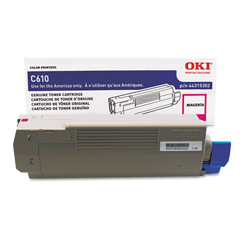 Picture of 44315302 Toner, 6,000 Page-Yield, Magenta