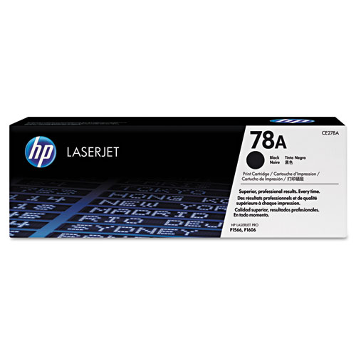 HP+78a%2C+%28ce278a%29+Black+Original+Laserjet+Toner+Cartridge